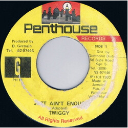 Twiggy Just Ain't Enough USED VINYL 7INCH 45 RPM