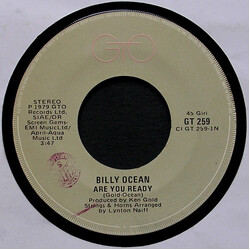 Billy Ocean Are You Ready USED VINYL 7INCH 45 RPM SINGLE