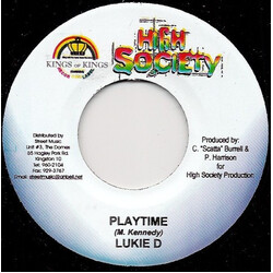 Lukie D / Nadine Sutherland Playtime / Good Evening USED VINYL 7INCH 45 RPM SINGLE