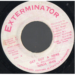 Ninjaman Get Out A Here USED VINYL 7INCH 45 RPM