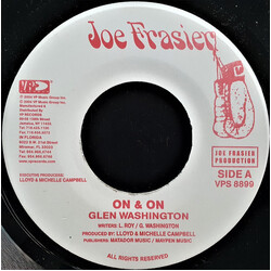 Glen Washington On & On USED VINYL 7INCH 45 RPM