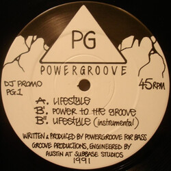 Powergroove Lifestyle USED VINYL 12INCH 45 RPM PROMO