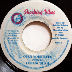 Lebanchula / Anthony B Open Your Eyes / Earth Angel USED VINYL 7INCH 45 RPM
