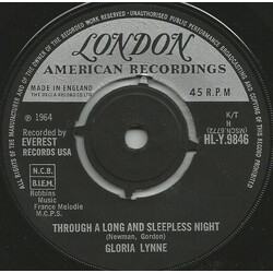 Gloria Lynne I Wish You Love / Through A Long And Sleepless Night USED VINYL 7INCH 45 RPM SINGLE