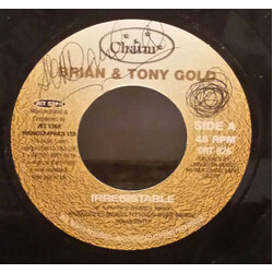 Brian & Tony Gold Irresistable USED VINYL 7INCH 45 RPM