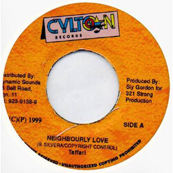 Taffari Neighbourly Love USED VINYL 7INCH 45 RPM