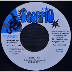 Sattalite Jah Jah USED VINYL 7INCH 45 RPM