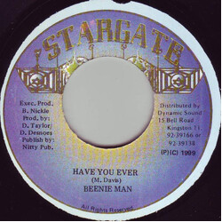 Beenie Man / Noel Alphonso Have You Ever / Attitude USED VINYL 7INCH