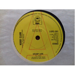 Nobby Clark Steady Love USED VINYL 7INCH 45 RPM PROMO