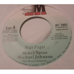 Mikey Spice High Flight USED VINYL 7INCH 45 RPM