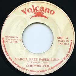 Screwdriver (2) Marcia Free Paper Bunn USED VINYL 7INCH
