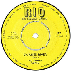 Vic Brown Combo Swanee River / Robert E. Lee USED VINYL 7INCH