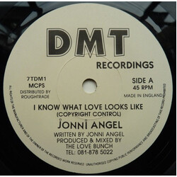 Jonni Angel I Know What Love Looks Like USED VINYL 7INCH 45 RPM