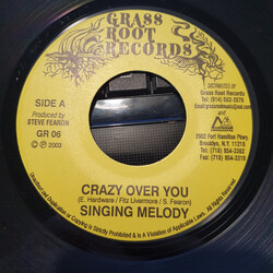Singing Melody Crazy Over You USED VINYL 7INCH 45 RPM
