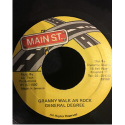 General Degree / Danny Browne Granny Walk And Rock / Jam USED VINYL 7INCH