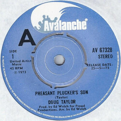 Doug Taylor (3) Pheasant Plucker's Son USED VINYL 7INCH 45 RPM SINGLE PROMO