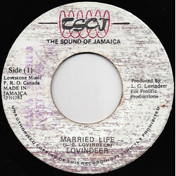 Lloyd Lovindeer Married Life USED VINYL 7INCH