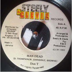 Don T Man Dead USED VINYL 7INCH 45 RPM