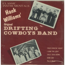 Drifting Cowboys Classic Instrumentals Hank Williams' Original Drifting Cowboys Band Vinyl LP USED