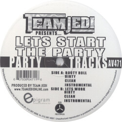 Team Jedi Let's Start The Party USED VINYL 12INCH