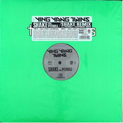 Ying Yang Twins Shake feat. Pitbull / Shake Remix feat. Pitbull & Elephant Man USED VINYL 12INCH 33 S RPM
