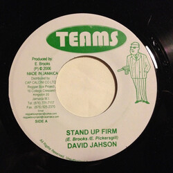 David Jahson Stand Up Firm / Rhythm Skylarking # 2 USED VINYL 7INCH 45 RPM SINGLE