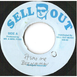 Beenie Man / Mya It Was Me / Lie Detector USED VINYL 7INCH 45 RPM UNOFFICIAL RELEASE