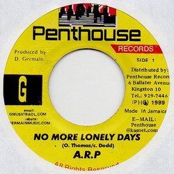 A.R.P. (2) No More Lonely Days USED VINYL 7INCH 45 RPM MISPRESS