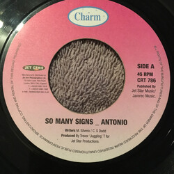 Antonio So Many Signs / What's Going On USED VINYL 7INCH 45 RPM