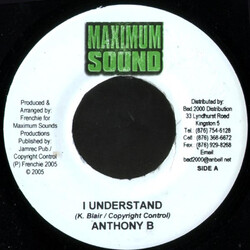 Anthony B I Understand USED VINYL 7INCH 45 RPM
