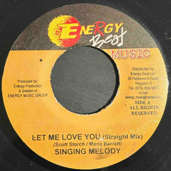 Singing Melody Let Me Love You USED VINYL 7INCH 45 RPM