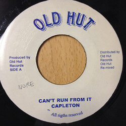 Capleton Can't Run From It Vinyl 7" USED