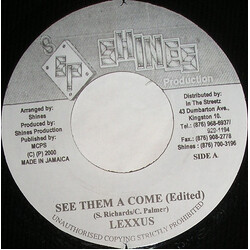 Lexxus See Them A Come Vinyl 7" USED