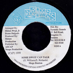Mega Banton Some Bwoy Can Talk Vinyl 7" USED