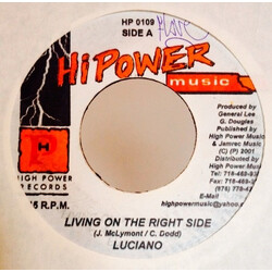 Luciano (2) Living On The Right Side Vinyl 7" USED