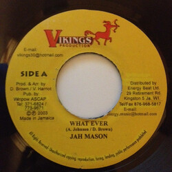 Jah Mason / Bobby Zarro / I.K. What Ever / My Own Vinyl 7" USED