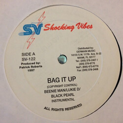Beenie Man / Lukie D / Black Pearl (5) Bag It Up Vinyl 12" USED
