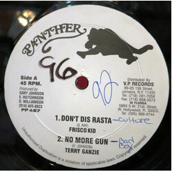 Frisco Kid / Terry Ganzie / Peter Metro Don't Dis Rasta / No More Gun / Tatie Vinyl 12" USED