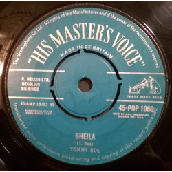 Tommy Roe Sheila Vinyl 7" USED