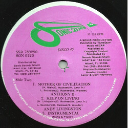 Ninjaman / Richie Stephens / Anthony B / Andy Livingston My Experience / Mother Of Civilization / Keep On Living Vinyl 12" USED