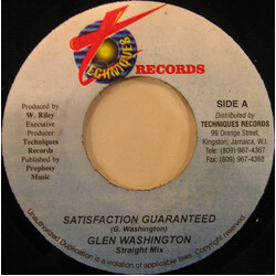 Glen Washington Satisfaction Guaranteed Vinyl 7" USED