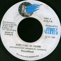 Round Head Just Find Mi Form Vinyl 7" USED