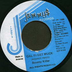 Bounty Killer Gal Fi Get Wuck Vinyl 7" USED