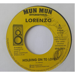Lorenzo (10) Holding On To Love Vinyl 7" USED