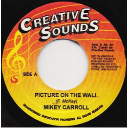 Michael Carroll Picture On The Wall Vinyl 7" USED