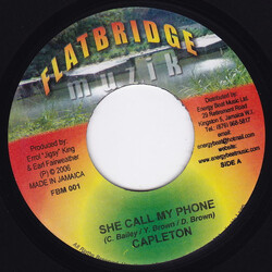 Capleton She Call My Phone Vinyl 7" USED