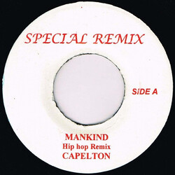 Capleton Mankind (Hip Hop Remix) Vinyl 7" USED