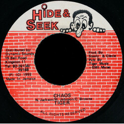 Tiger Chaos Vinyl 7" USED