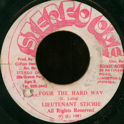 Lieutenant Stitchie Four The Hard Way Vinyl 7" USED