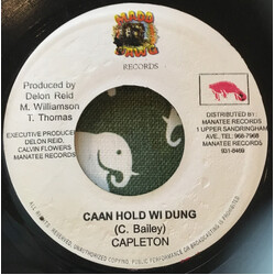 Capleton Caan Hold Wi Dung Vinyl 7" USED